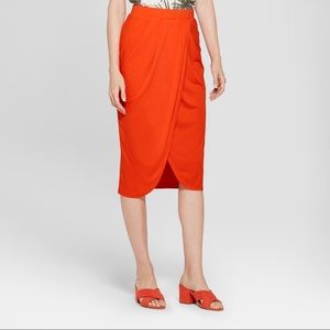 NWT Midi Wrap Skirt - A New Day 〰️